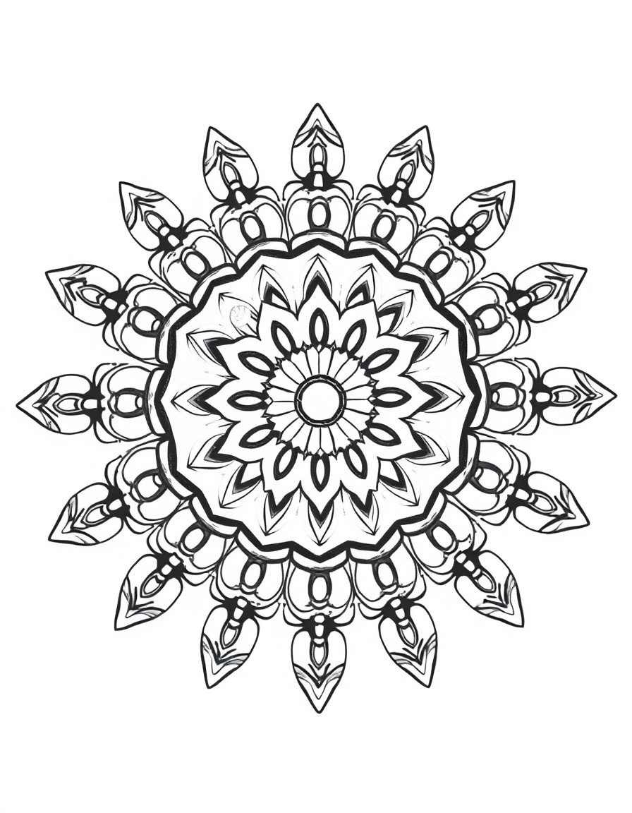 mandala de perro