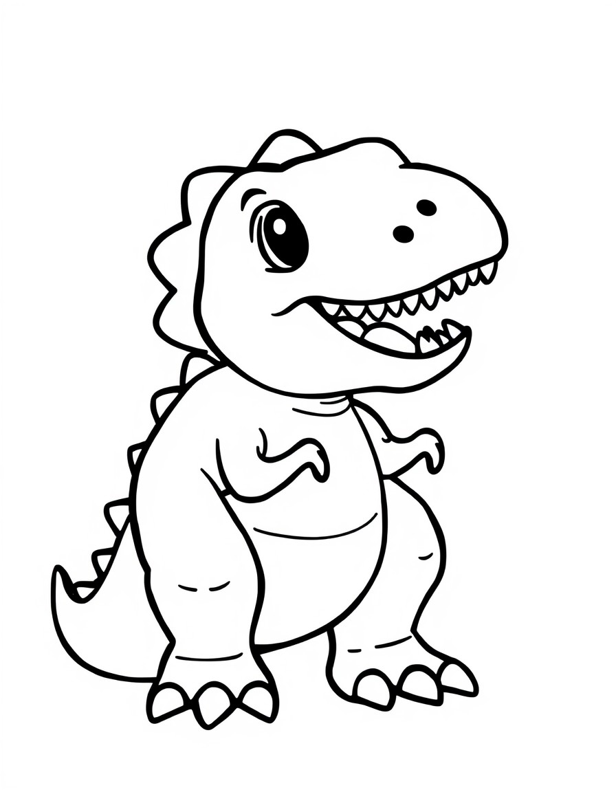 Cute t-rex