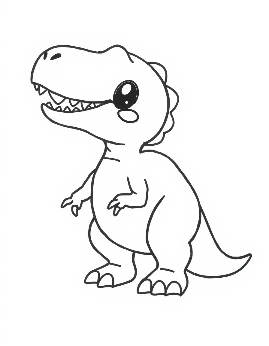 Cute t-rex