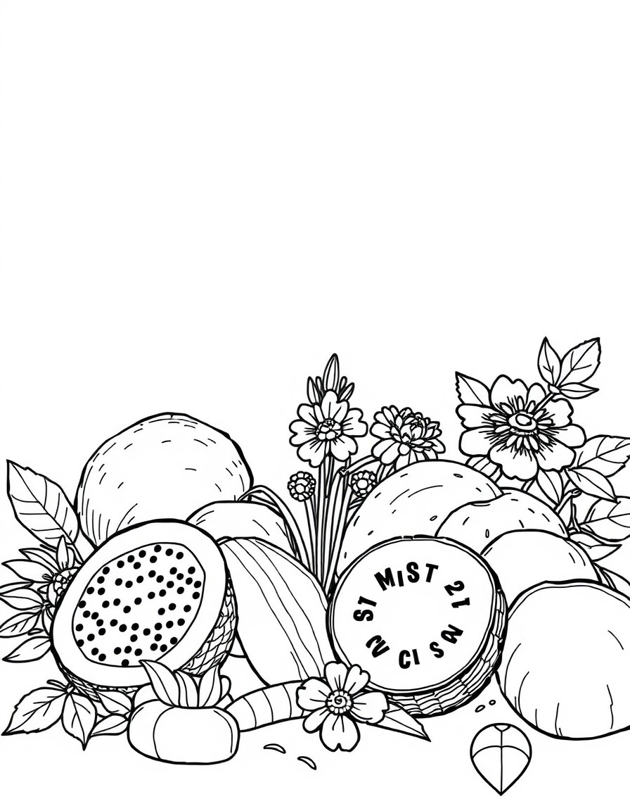 Bardzo proste rysunki rnych produktow spozywczych, oddzielnie od siebie