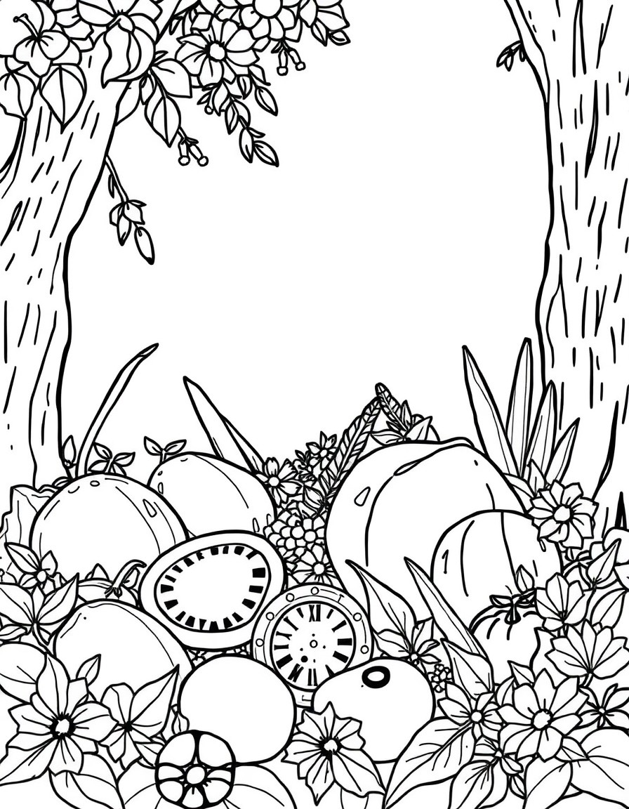 Bardzo proste rysunki rnych produktow spozywczych, oddzielnie od siebie