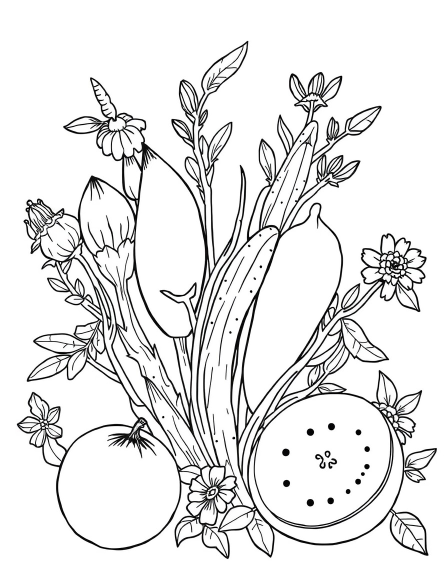 Bardzo proste rysunki rnych produktow spozywczych, oddzielnie od siebie