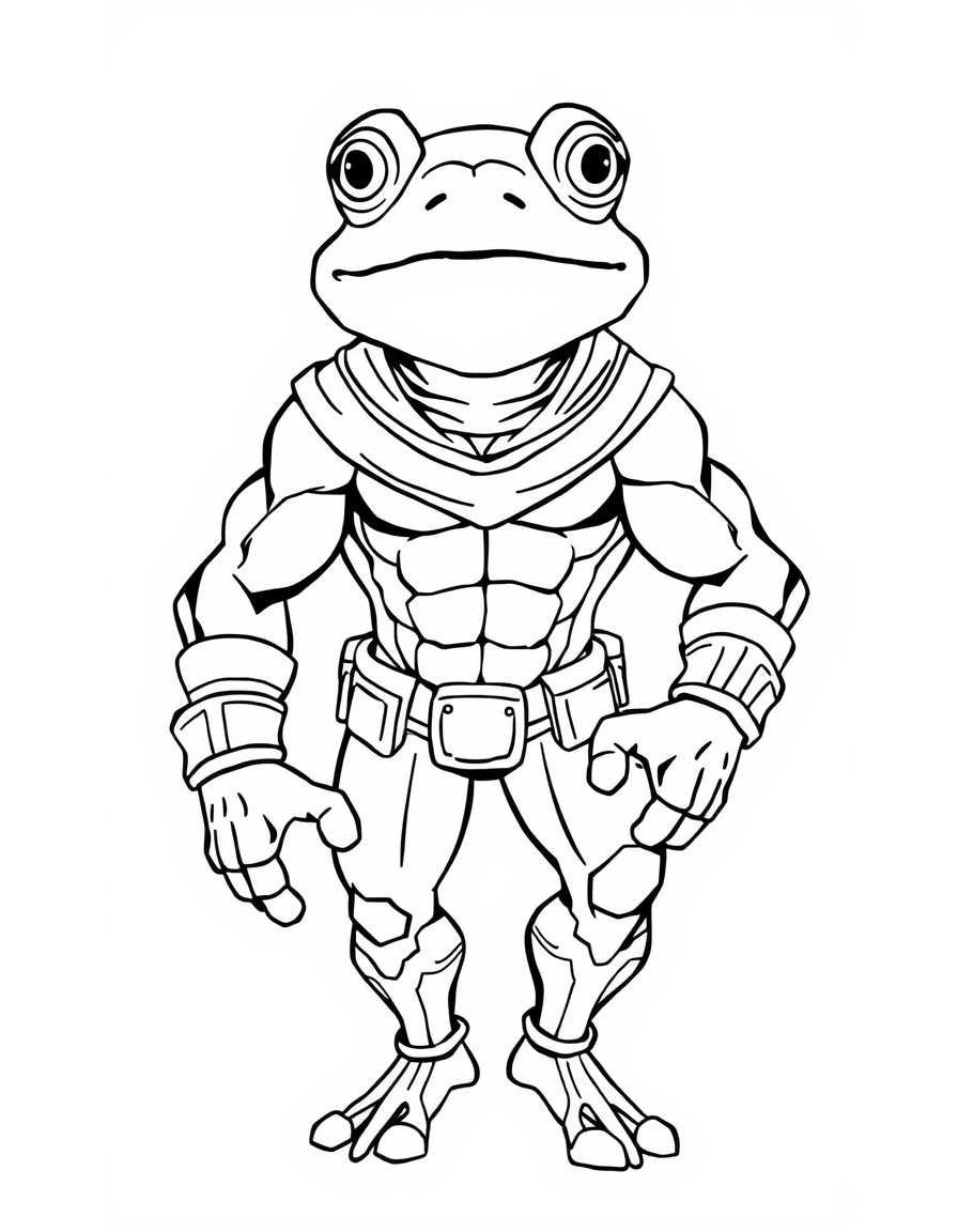 frog man superhero