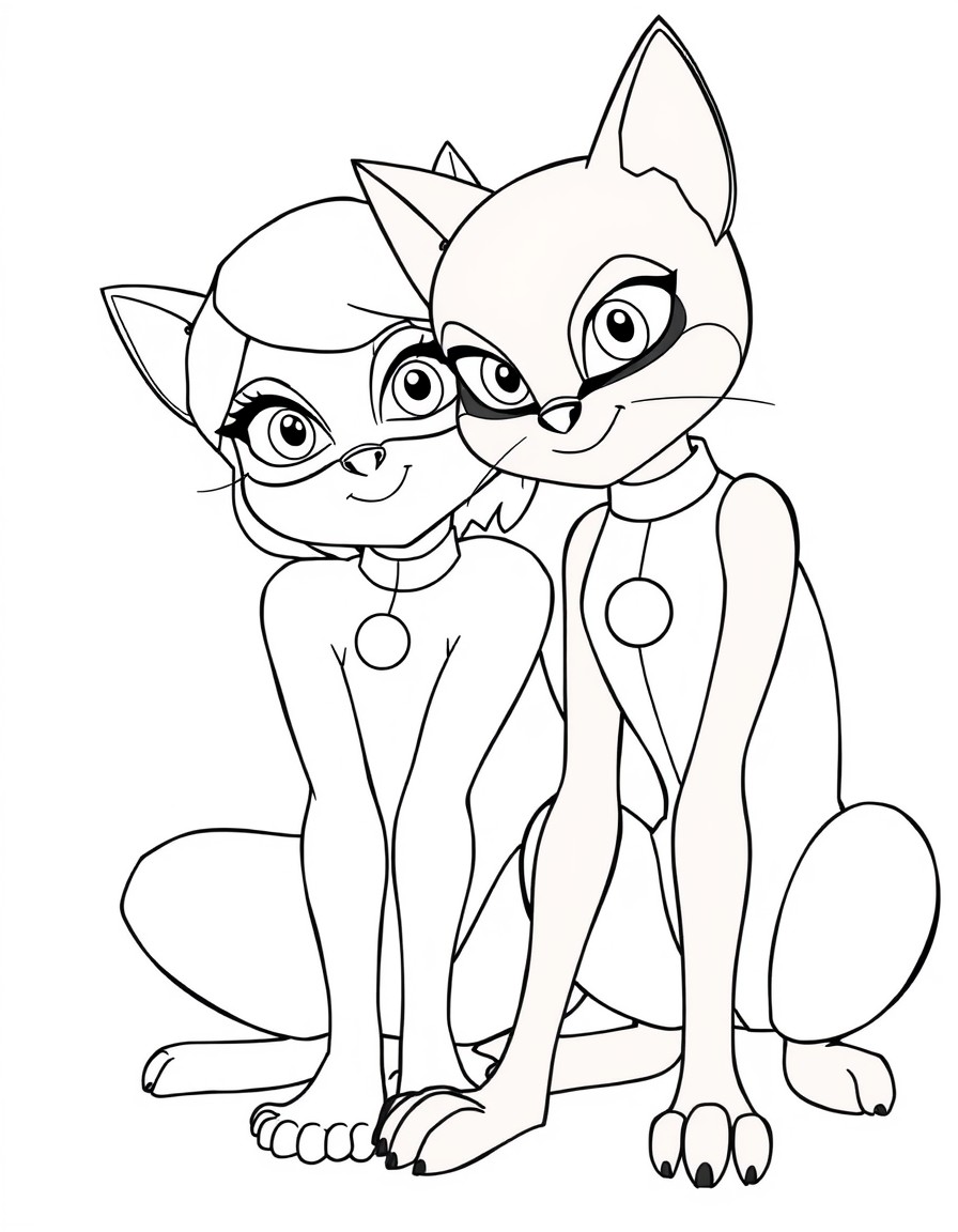 Lady Bug and Cat Noir ?