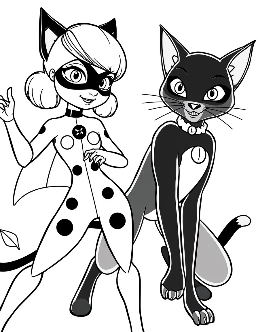 Lady Bug and Cat Noir ?