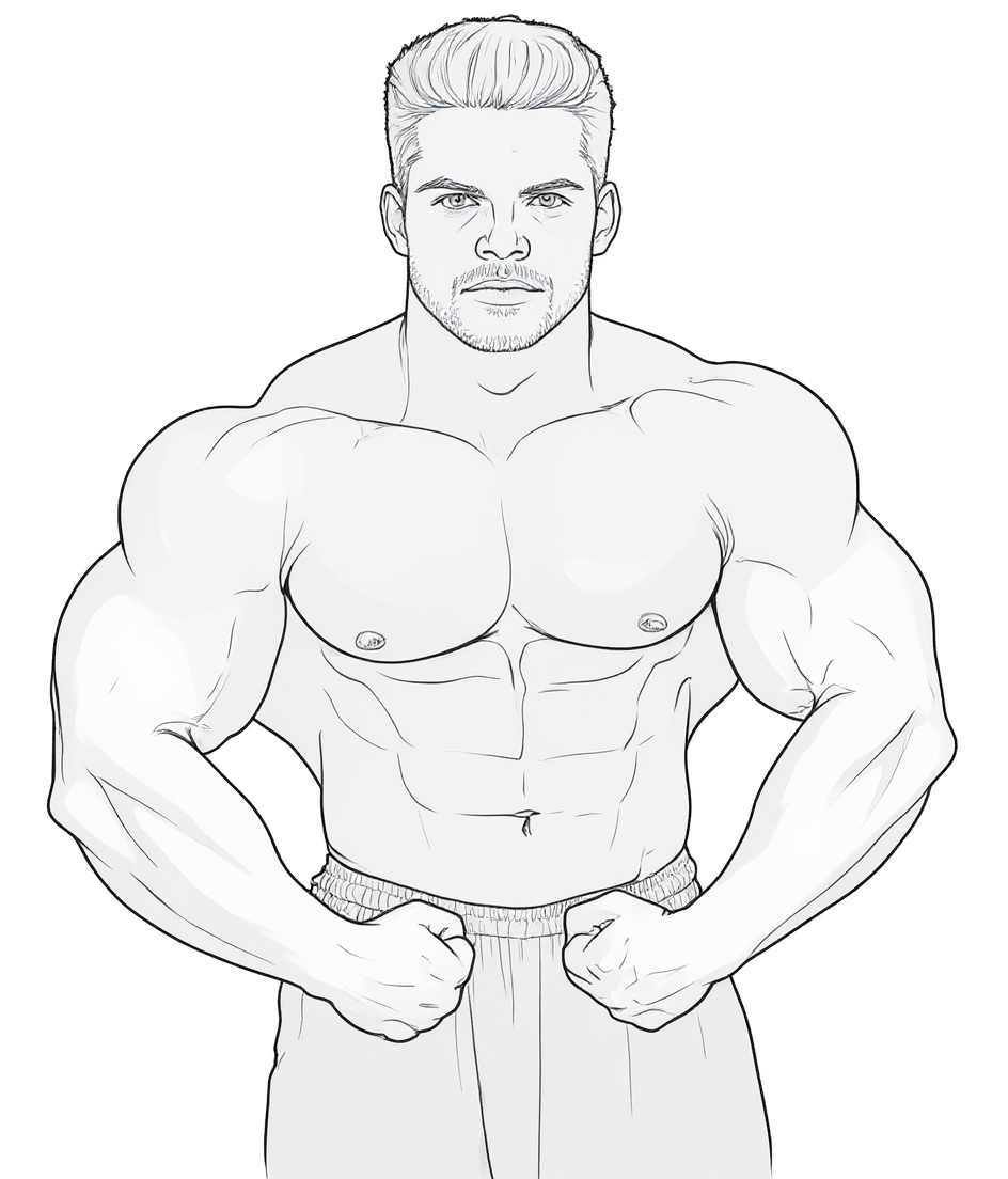 Make this a high-quality black and white COLORING PAGE with white background, only black lines, NO big gray areas, and clear, thick bold outlines, well-defined shapes, and clean edges. Remove all shad