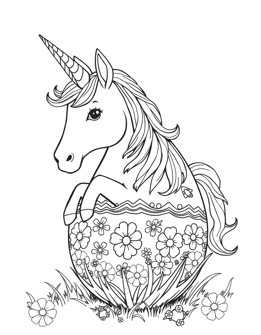 EASTER EGG UNICORN
