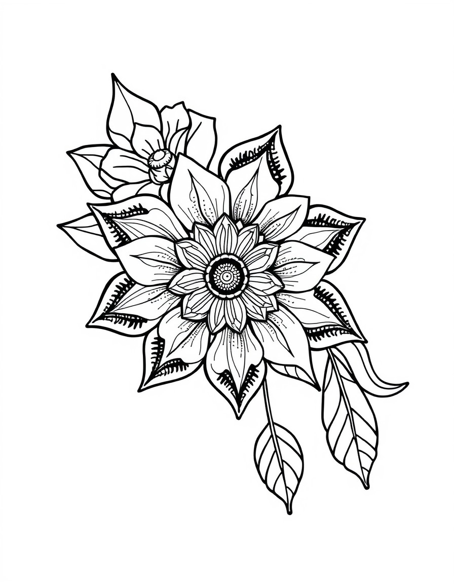 Therapy adult coloring