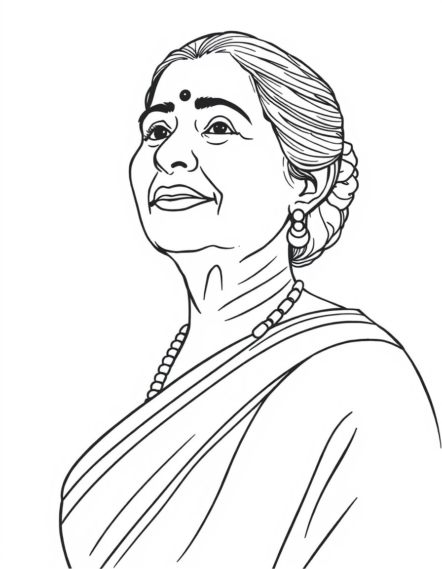 Dr. Prabha Atre, born on September 13, 1932, in Pune, India, was a distinguished Indian classical vocalist and a leading exponent of the Kirana Gharana. Her contributions to Hindustani classical music