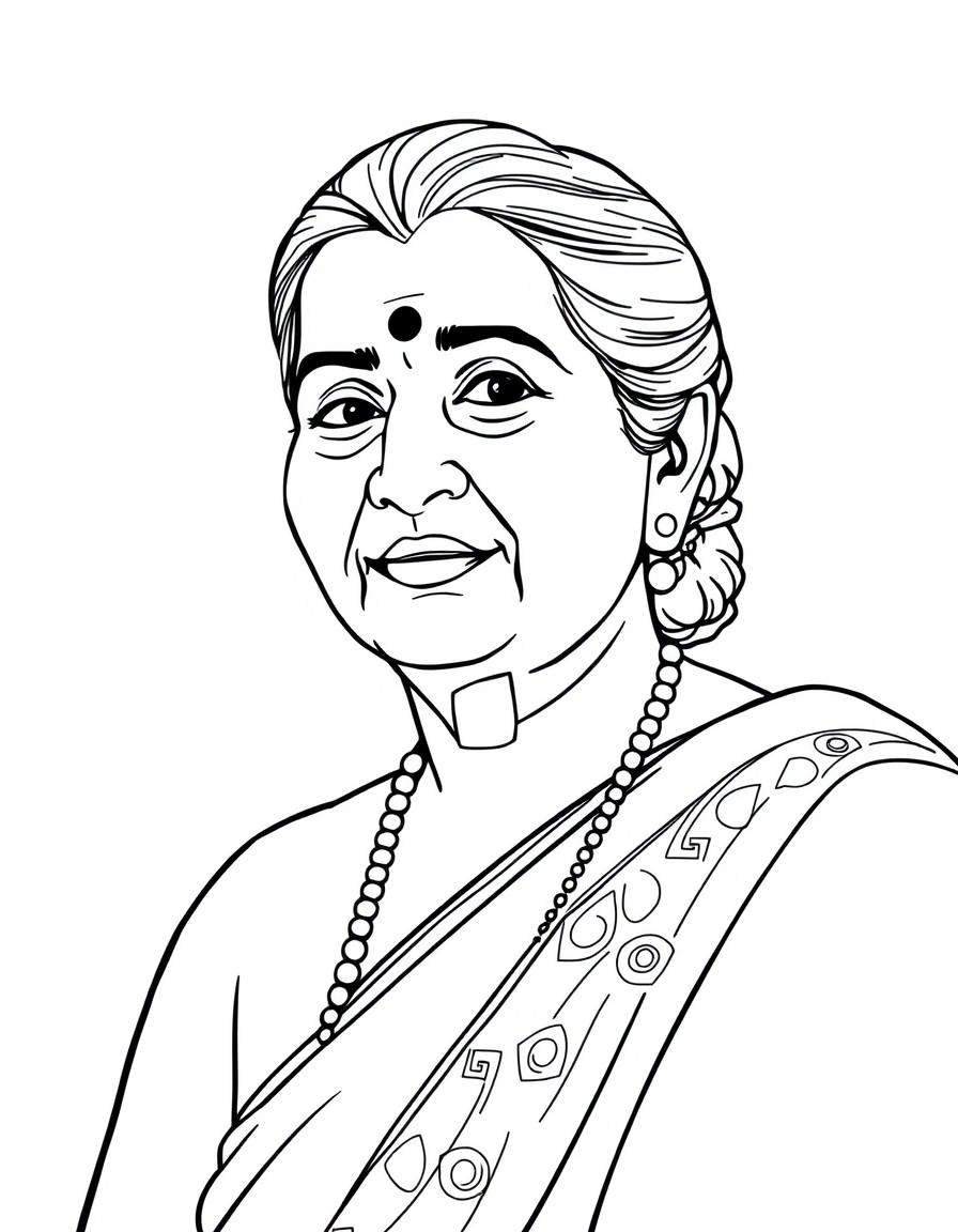 Dr. Prabha Atre, born on September 13, 1932, in Pune, India, was a distinguished Indian classical vocalist and a leading exponent of the Kirana Gharana. Her contributions to Hindustani classical music