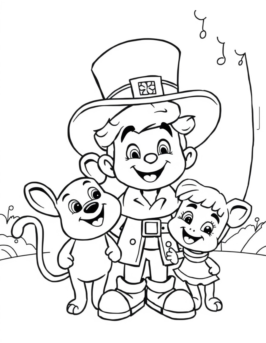 lucky from lucky's tale video game with his family happy