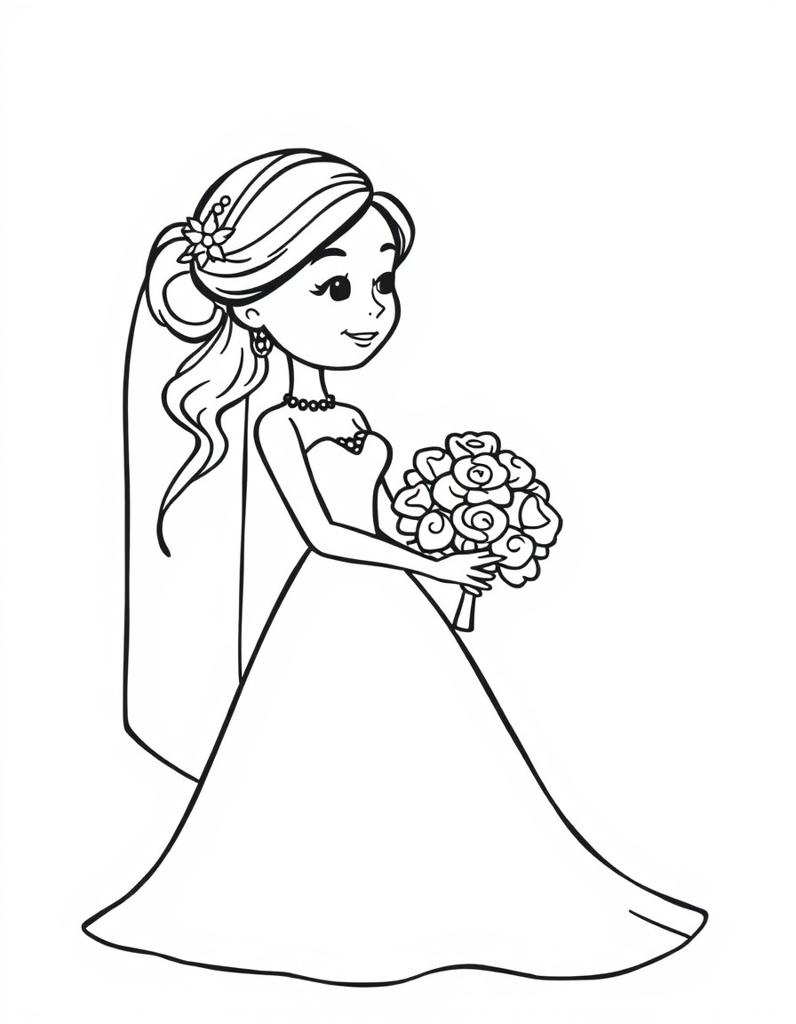 A bride is a woman who is about to be married or who is a newlywed.