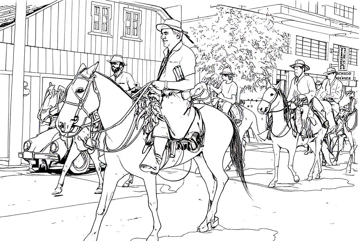 Make this a high-quality black and white COLORING PAGE with white background, only black lines, NO big gray areas, and clear, thick bold outlines, well-defined shapes, and clean edges. Remove all shad