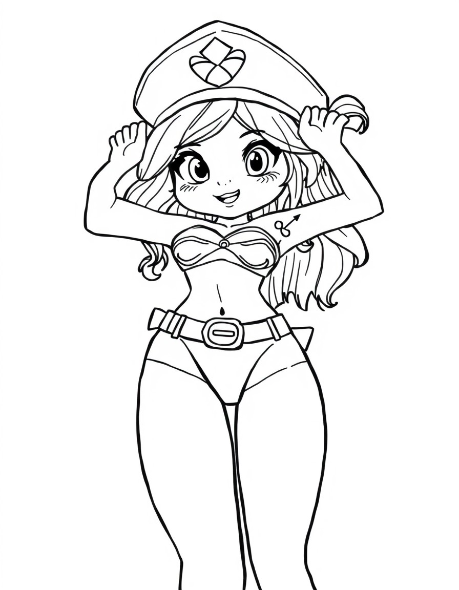 Female Captain underpants featuring the name Ophir