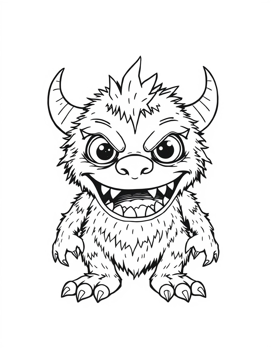 a cute little monster.