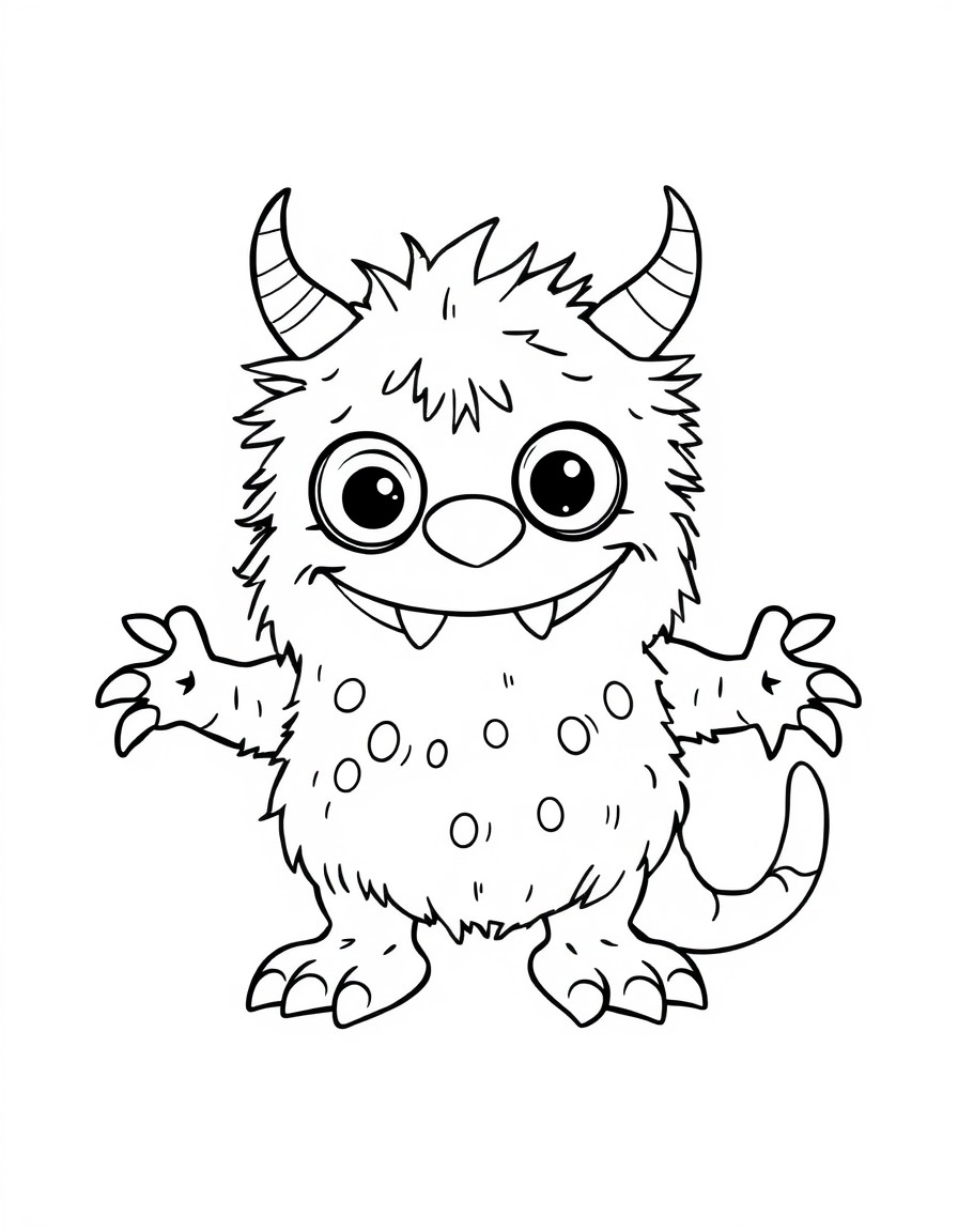 a cute little monster.