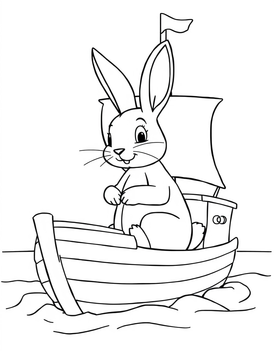 rabbit on the ship