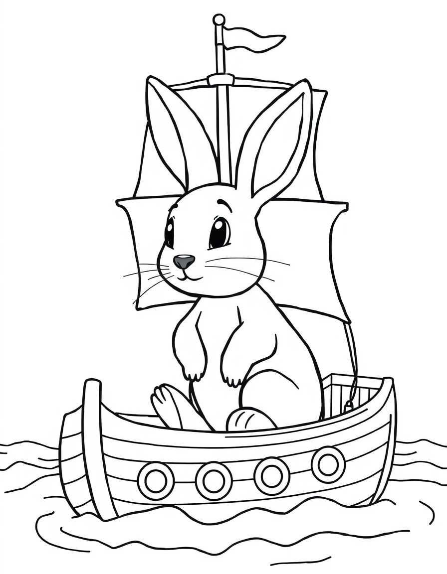 rabbit on the ship