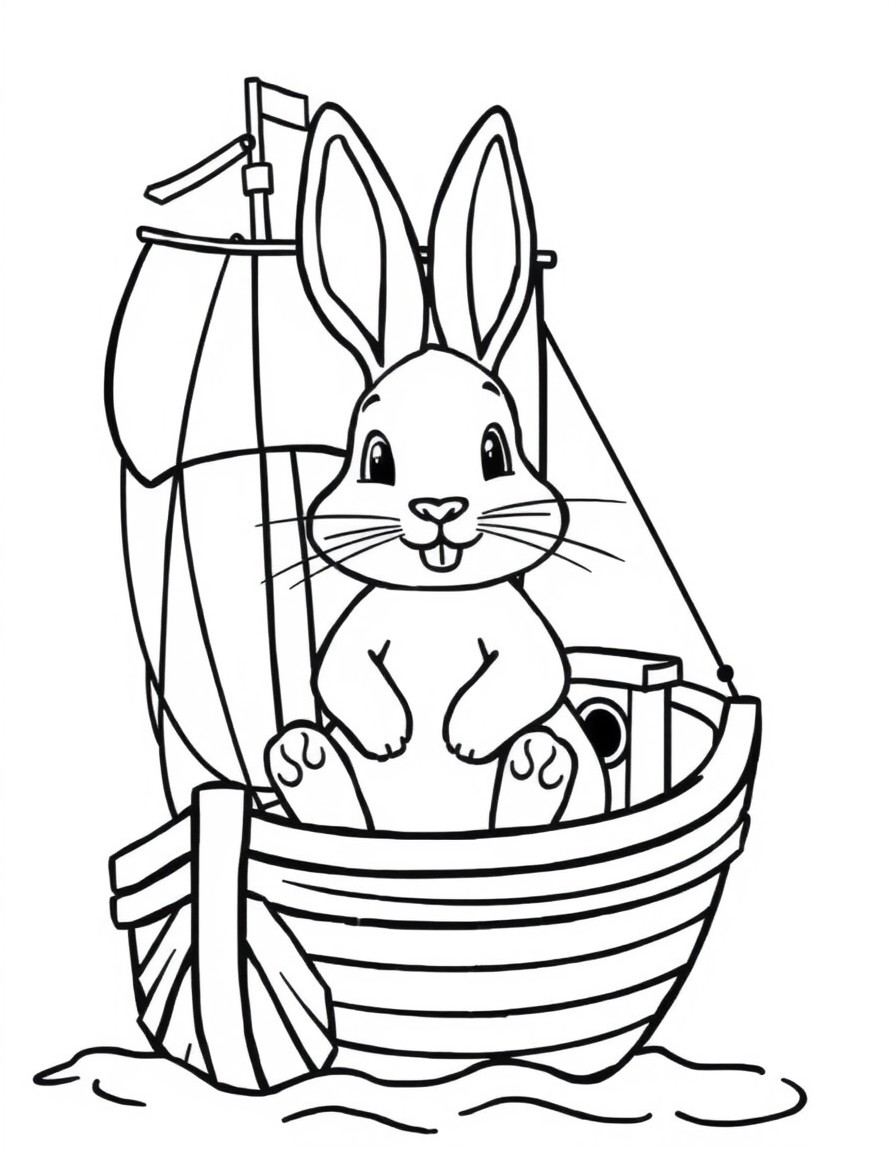 rabbit on the ship