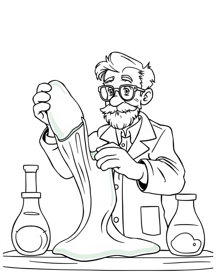 Mad Scientist Coloring Pages - Cool Coloring Pages