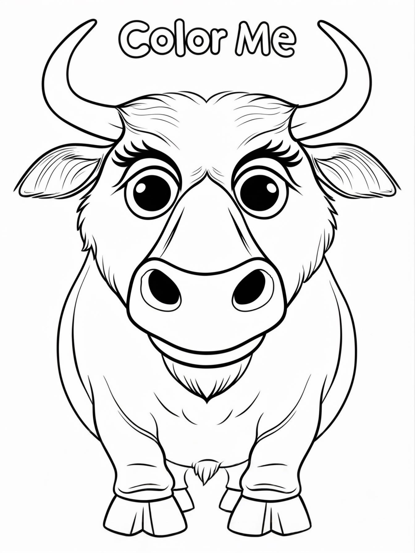 Nose like owl ears like bull feet like duck body like giant