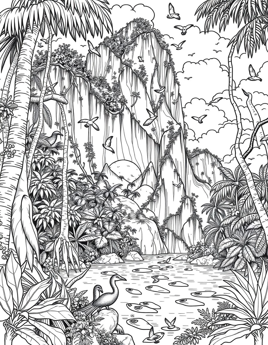 Canaima the national park in Venezuela