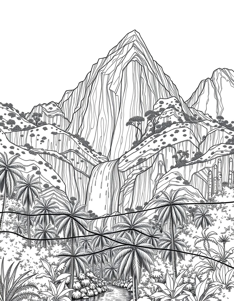 Canaima the national park in Venezuela