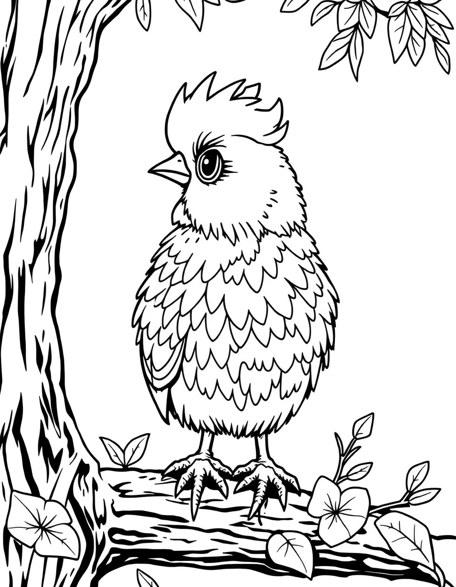 crie desenho da galinha pintadinha