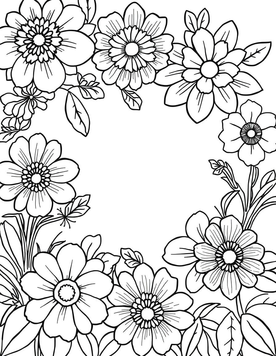 patterns and flowers