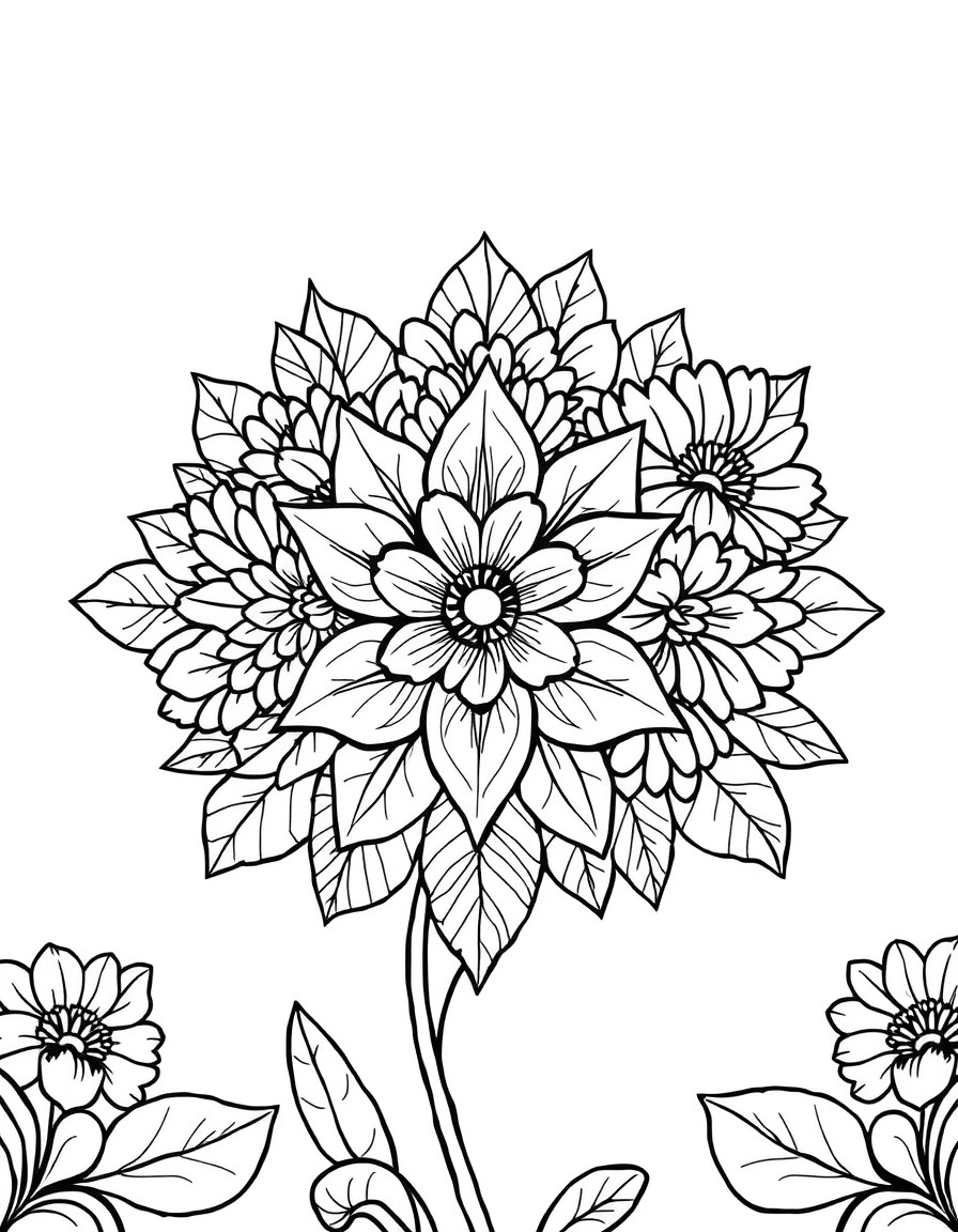 patterns and flowers