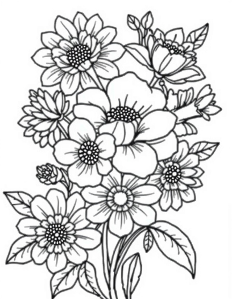 patterns and flowers