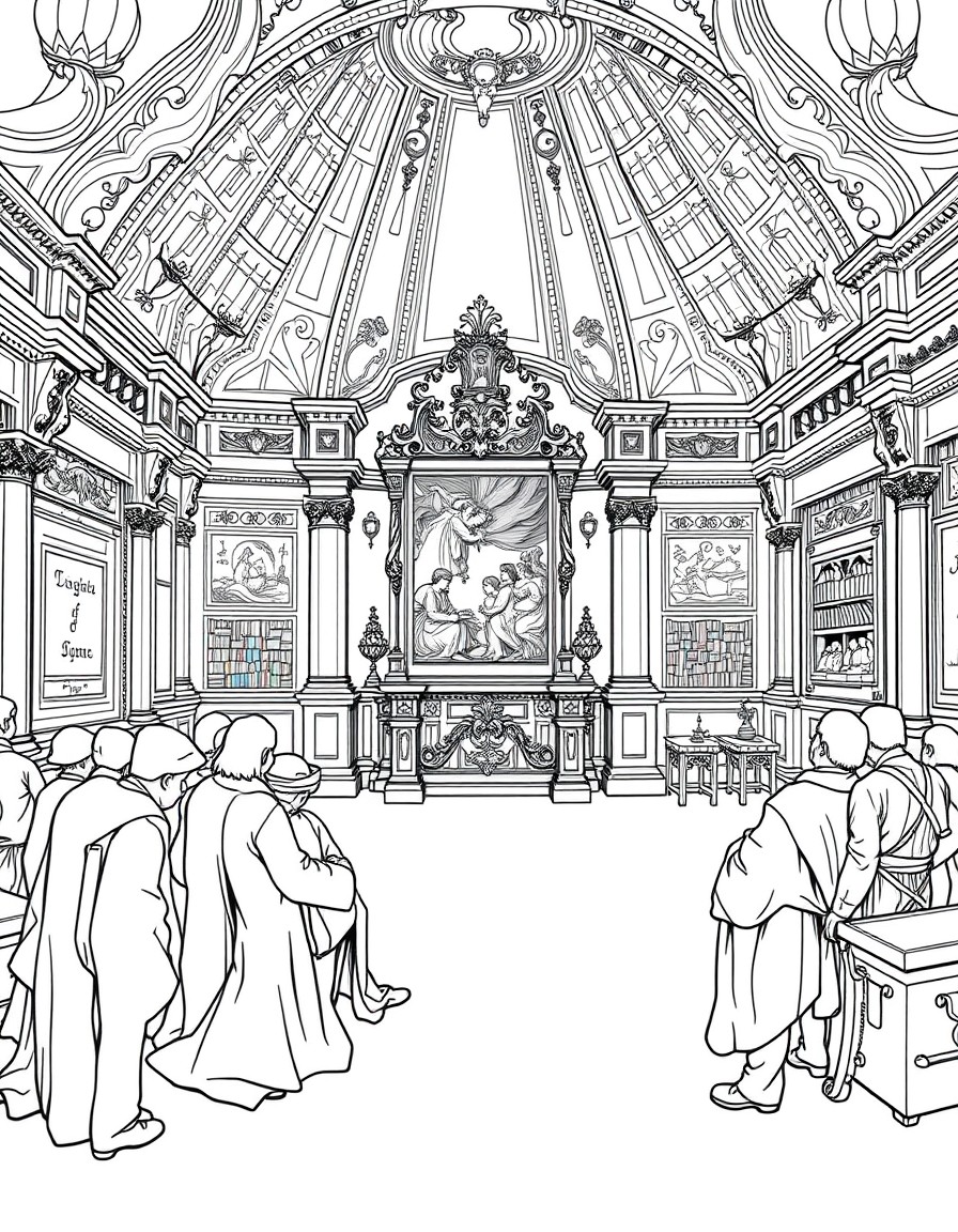 Trompe-l'il popular in 1600s Art that fools your eyesreal or painted?inspired by Andrea Pozzo