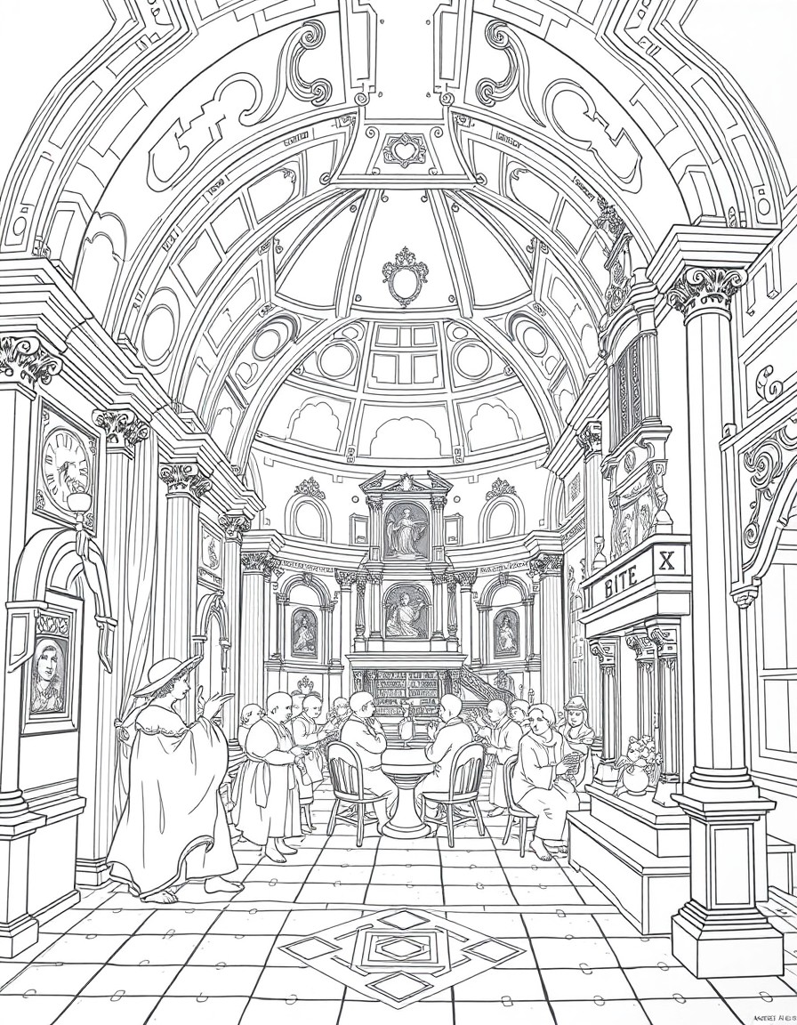 Trompe-l'il popular in 1600s Art that fools your eyesreal or painted?inspired by Andrea Pozzo