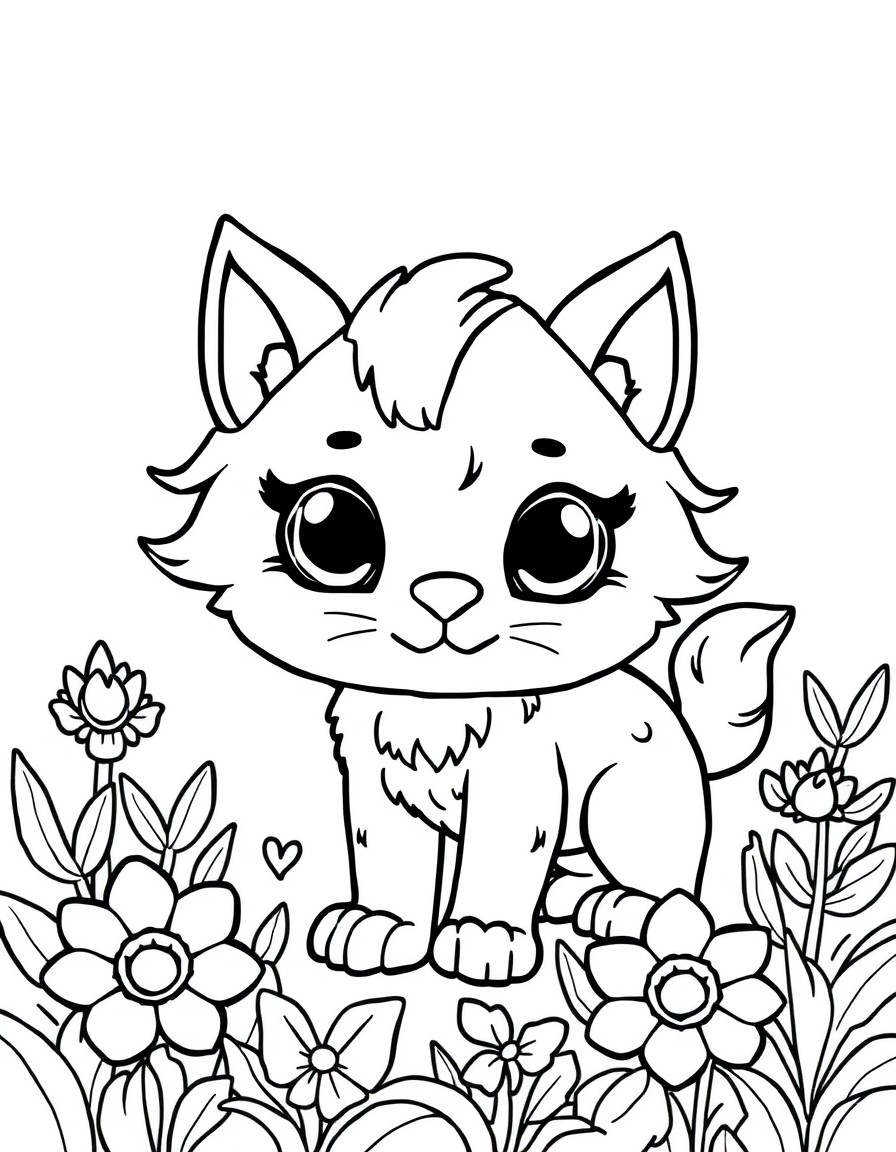 cute pritnable chracters colroed