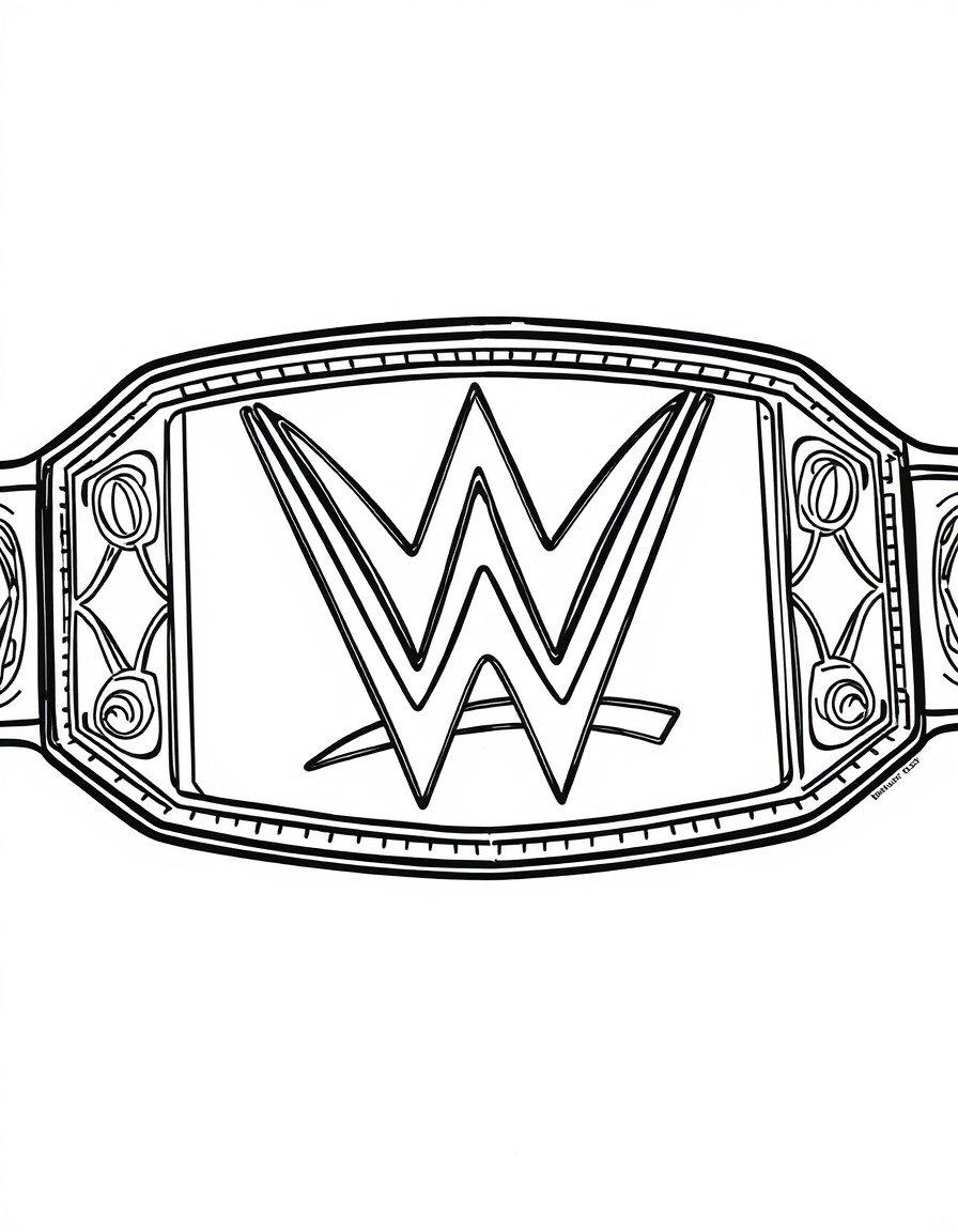 Wwe raw belt