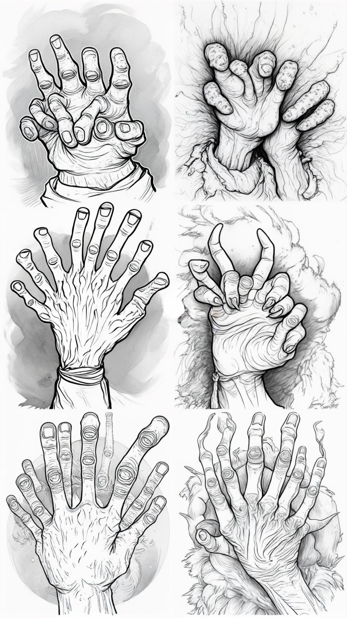 en esta imagen le sobran dedos a los personajes