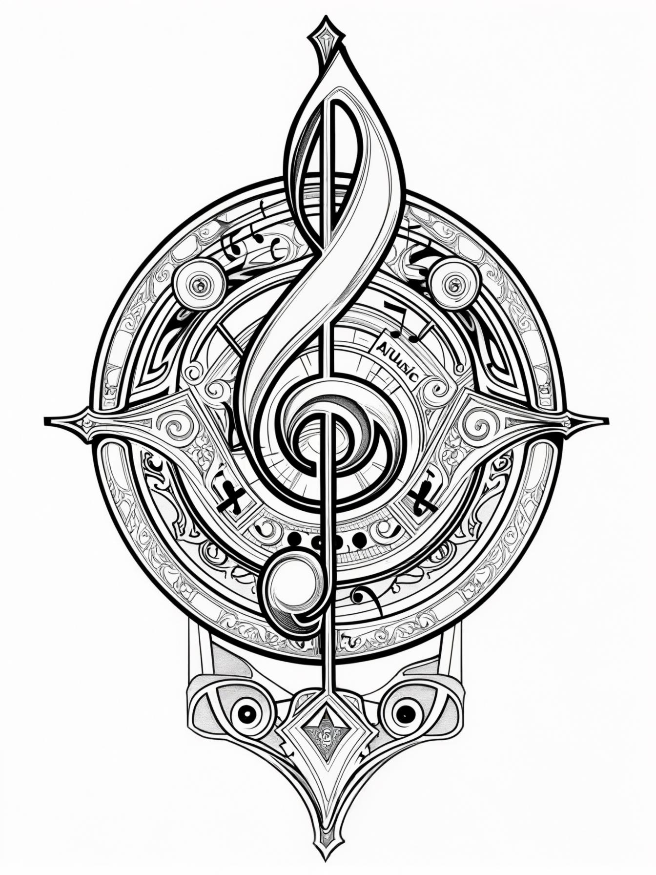 A Logo for AIUno-Music