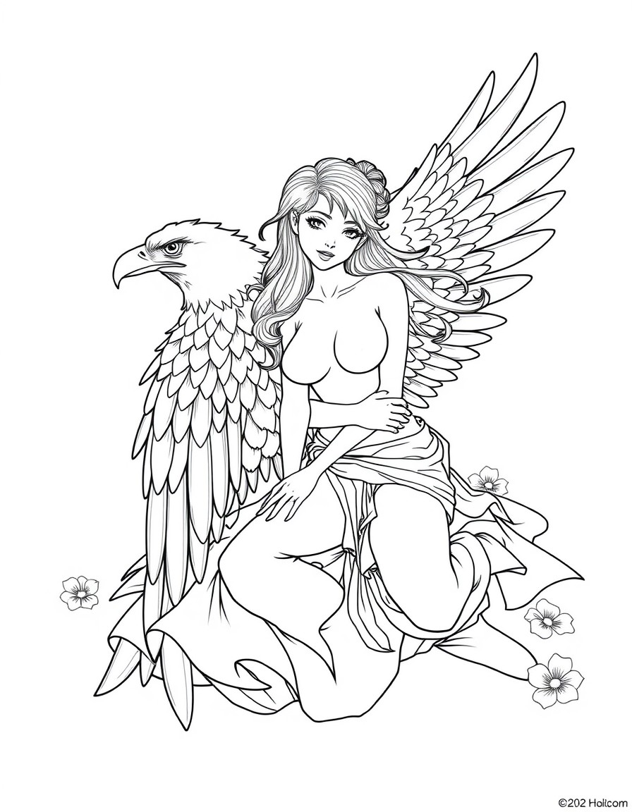 nude japanese girl on bed spread eagle