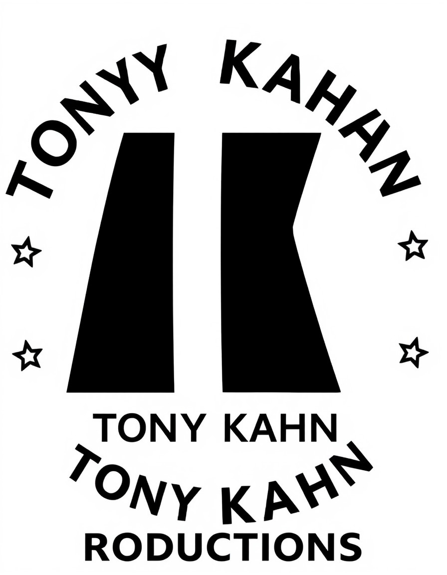 A logo for Tony Kahn Productions