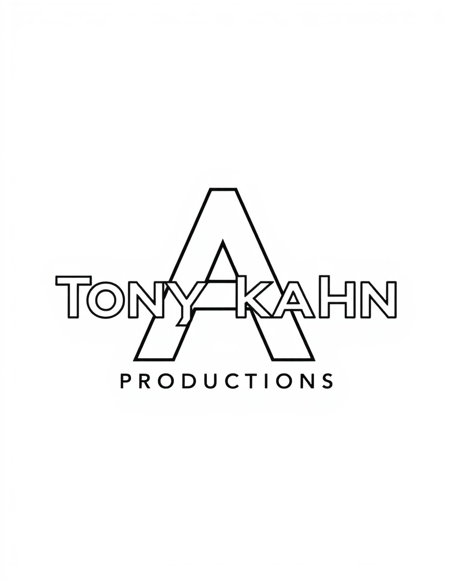 A logo for Tony Kahn Productions