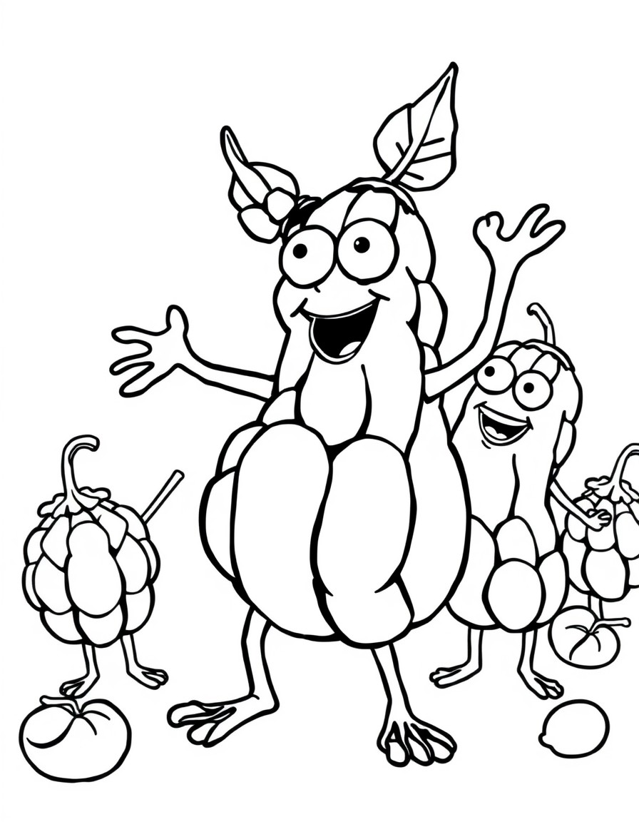 Dancing raisins claymation style singing soul and rb