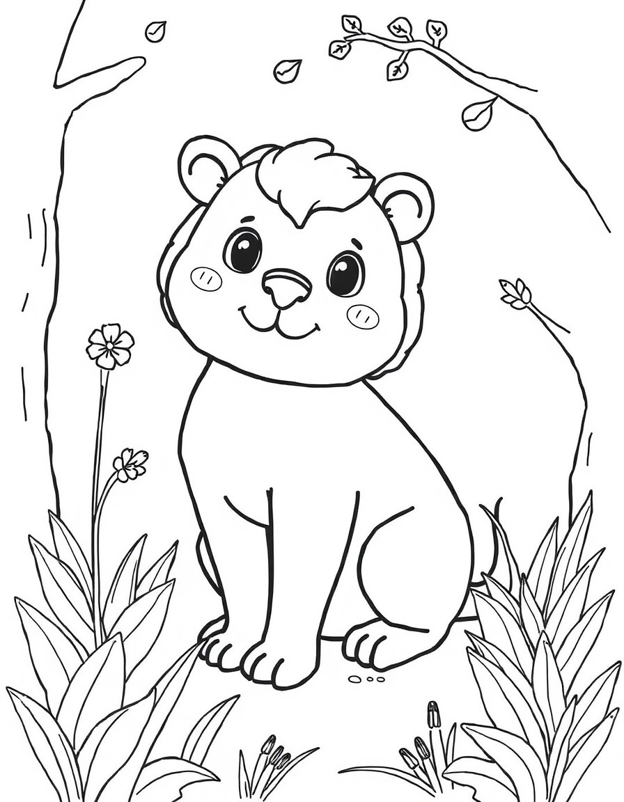 animal coloring pages