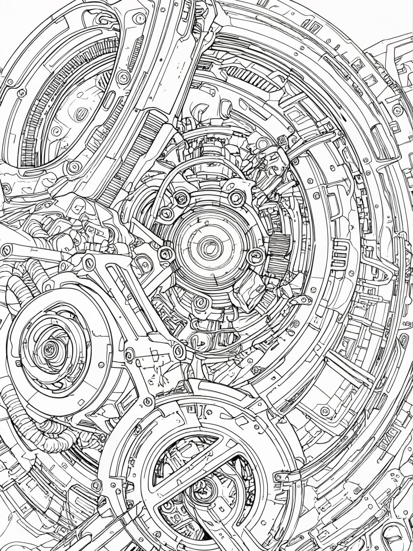 but without coluring