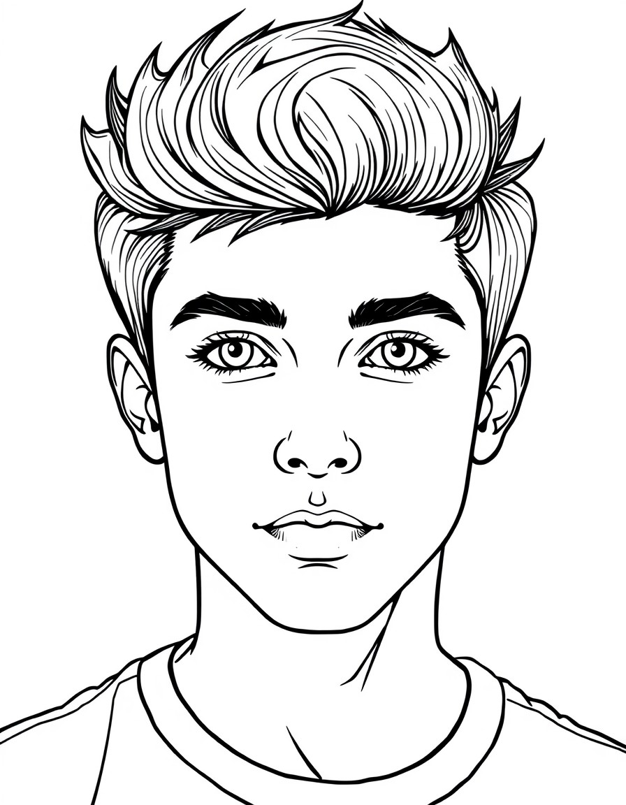 A 18 year handsome boy