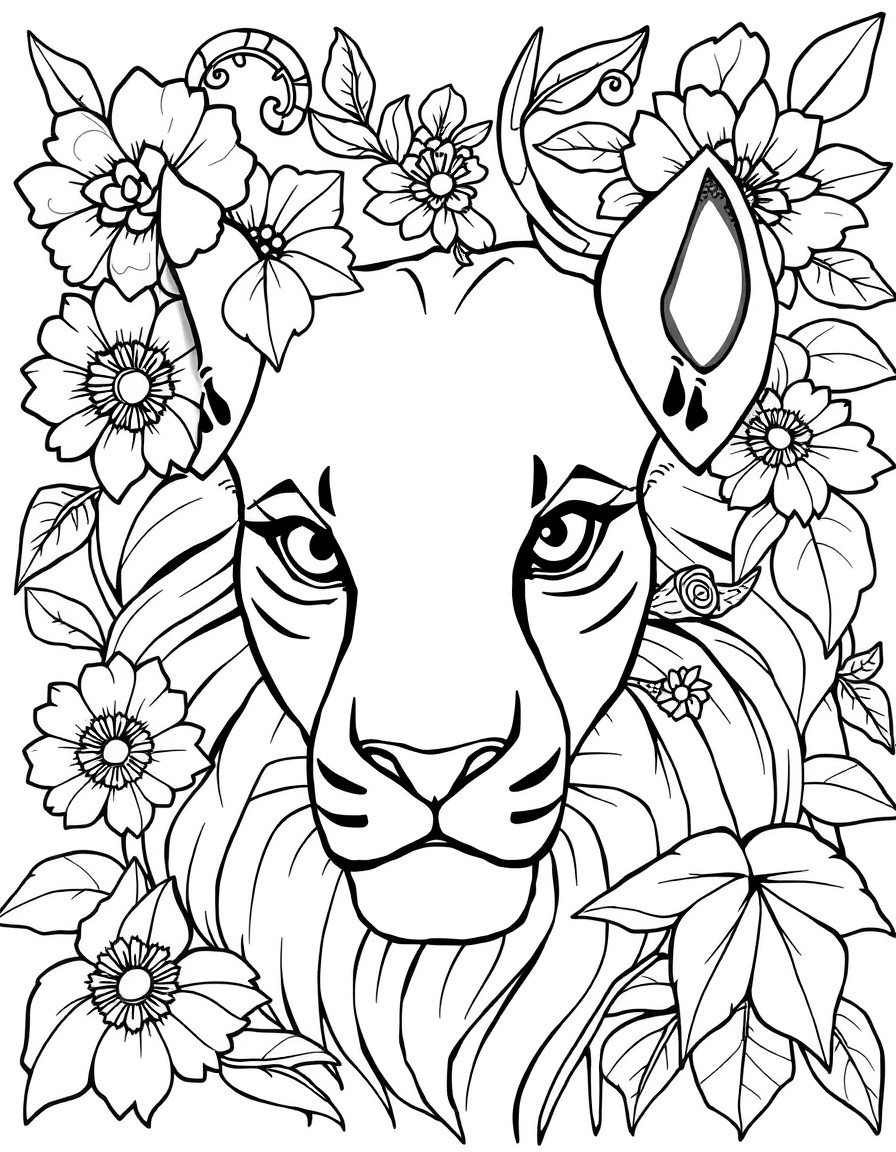 white background, black outlines, well-structured, ready for coloring, coloring page of: , very detailed, perfect for very advanced coloring