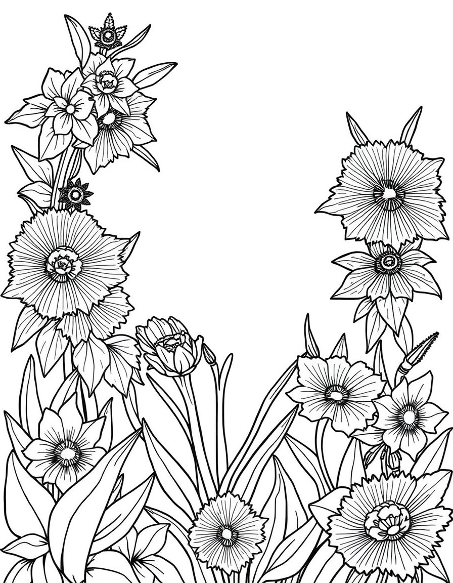 white background, black outlines, well-structured, ready for coloring, coloring page of: , very detailed, perfect for very advanced coloring