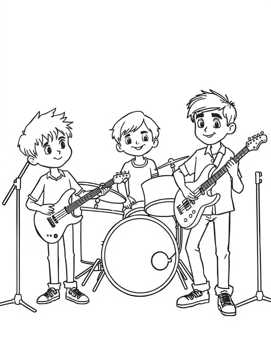 Harrie, Bobbie, and Leo werent just cousins  they were a band. Not the noisy, pots-and-pans-in-the-kitchen kind though theyd done that too, but a real band with real songs, real instruments, and a nam