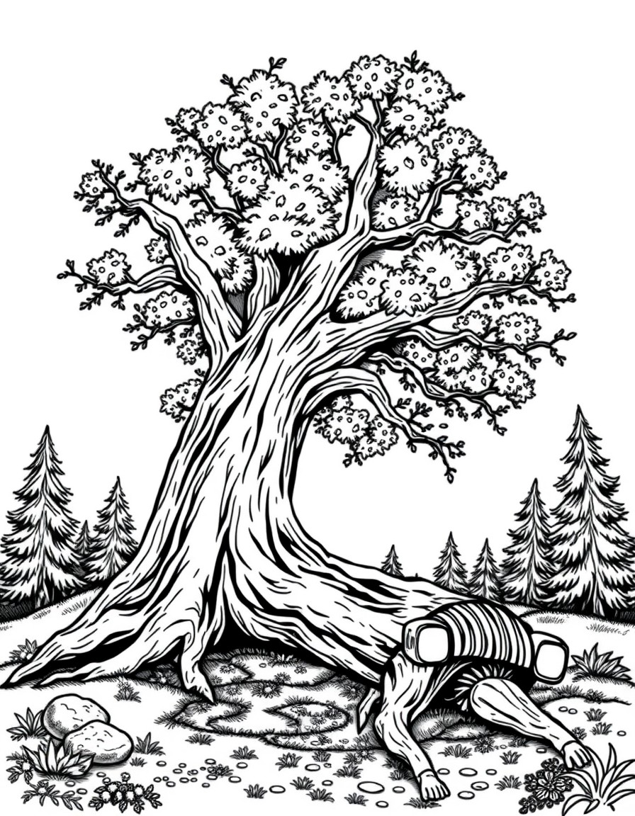 A tree fell on a carr