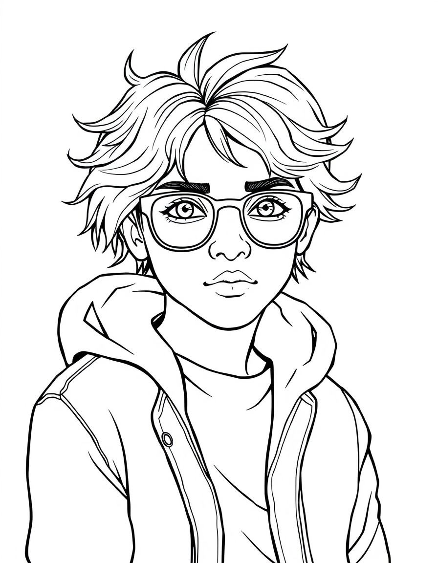 a teenager who is a graphic designer