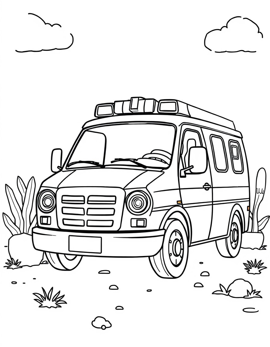 cute emergency scene